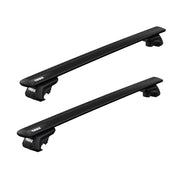 Thule WingBar Evo Roof Bars Black fits Skoda Superb 2015-2024 5 doors with Raised Rails Thule - Bars 4 Cars