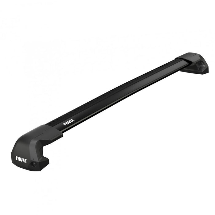 Thule WingBar Edge Roof Bars Black fits Nissan Navara Double Cab 2005-2015 4-dr with Normal Roof image 6