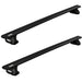 Thule WingBar Evo Roof Bars Black fits Mitsubishi RVR 2010- 5 doors with Fixed Points Thule - Bars 4 Cars